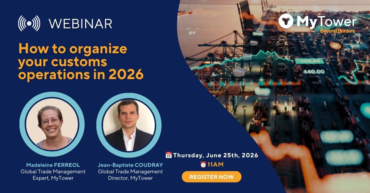 Webinar: How to organize your customs operations in 2026